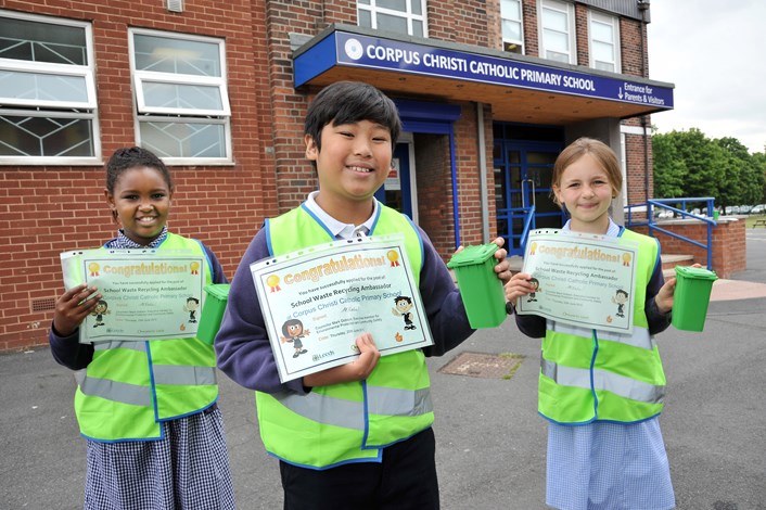 Recruitment drive for school recycling champions gets underway: recyclingadvisors.jpg