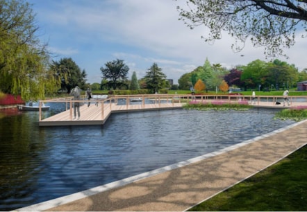 Cooper park pond image 2