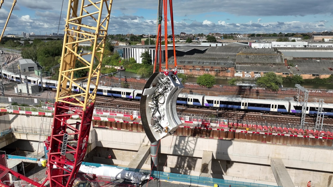 SCS Old Oak Common Drone footage October 2024 03