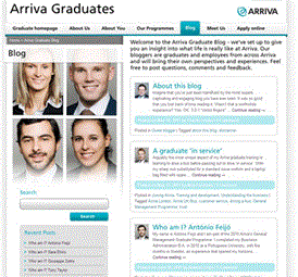 Social media is just the ticket for Arriva graduate recruitment