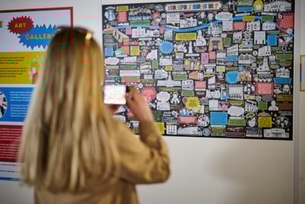 The new installation tells the story of Stockport's music scene from the 1960s to the present day