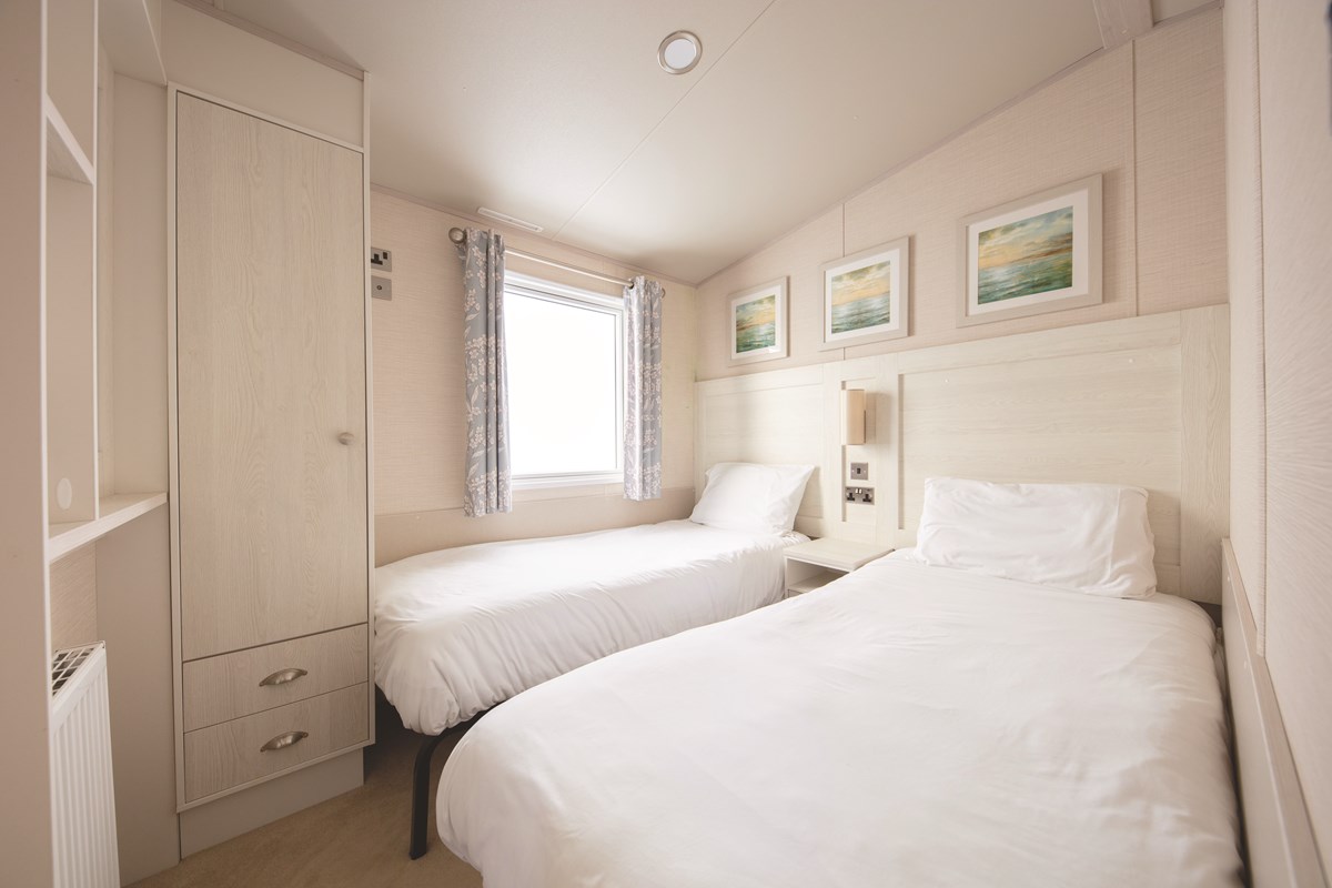 Gold caravan twin room