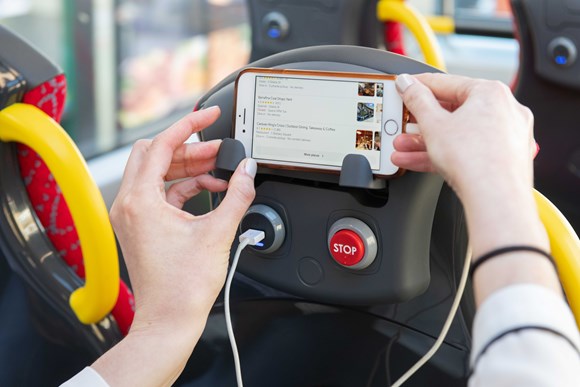 TfL Image - Route 63 inbuilt technology