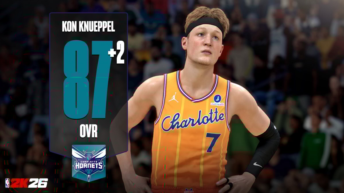 NBA 2K26 Ratings Updates 7 - Kon Knueppel