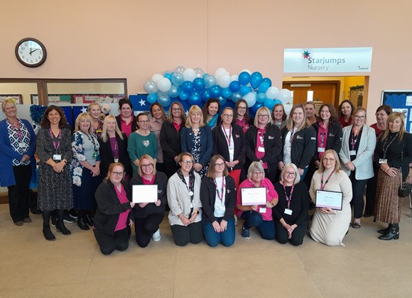 Hertfordshire’s Family Centre Service receives prestigious UNICEF reaccreditation for best practice in their Baby Friendly Initiative: Hertfordshire's Family Centre Service