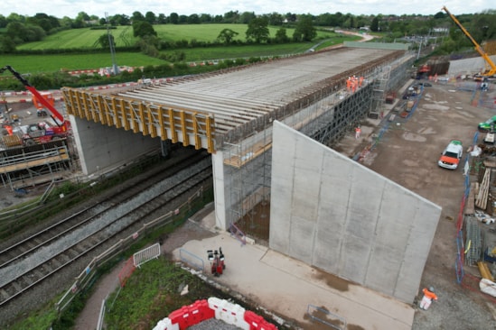 Close up - HS2 Carol Green Underbridge