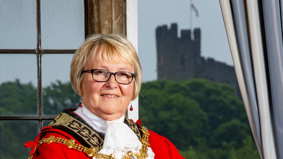 Councillor Hilary Bills, Mayor of Dudley