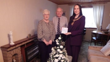 Jacqueline and Andrew Millar celebrate Diamond Wedding Anniversary