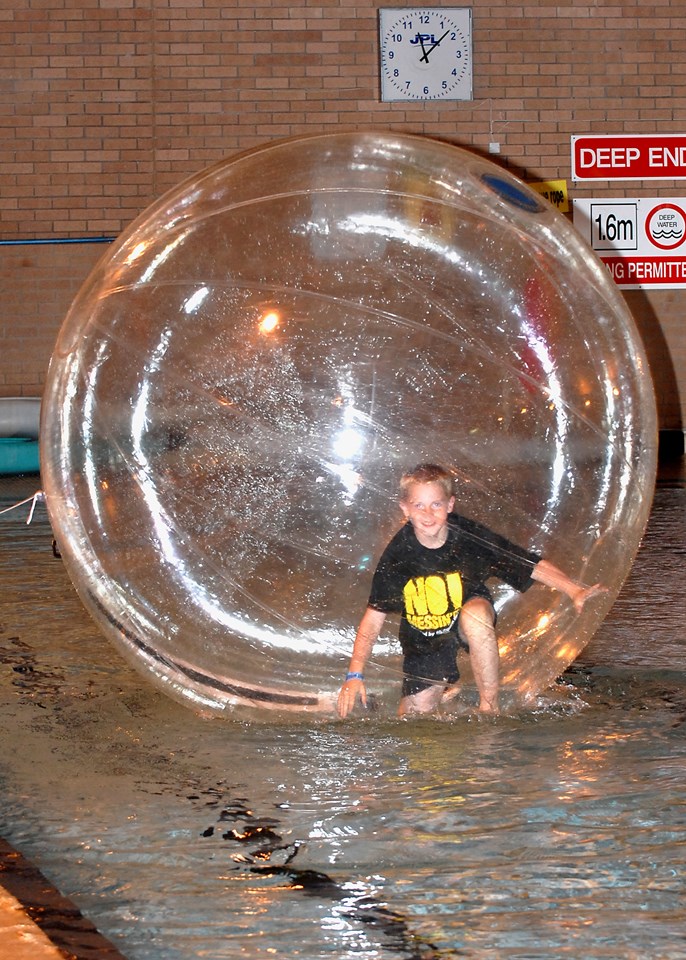 Hamster ball fun at No Messin' Live! in Leeds: Hamster ball fun at No Messin' Live! in Leeds