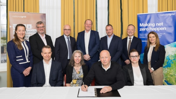 Huge boost to UK supply chain as National Grid launches the Great Grid Partnership with seven new industry partners all united in the drive to deliver The Great Grid Upgrade: The Great Grid Partnership members-2