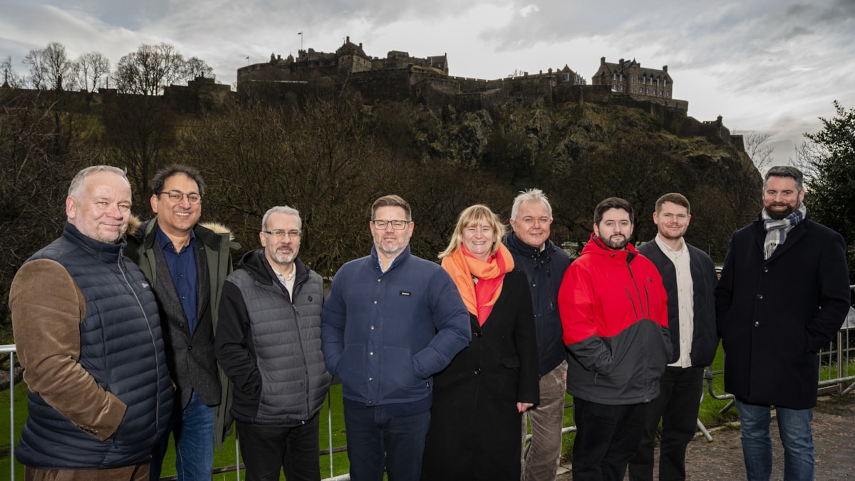 US MarketBooster Programme launch, company founders pictured in Edinburgh-2
