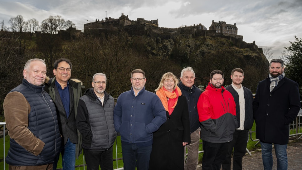 US MarketBooster Programme launch, company founders pictured in Edinburgh-2