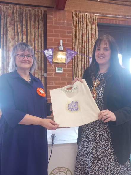 Mayor of Dudley at International Women's Day 2024 event