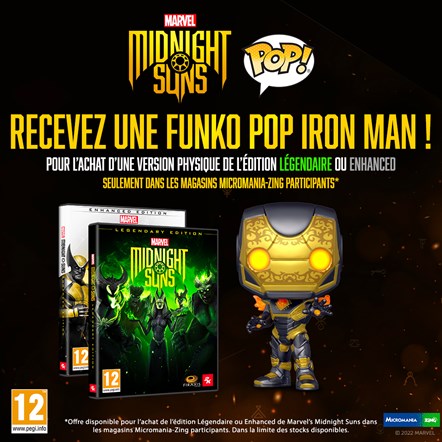 2K MARVEL'S MIDNIGHT SUNS IRON MAN FUNKO POP! (1)