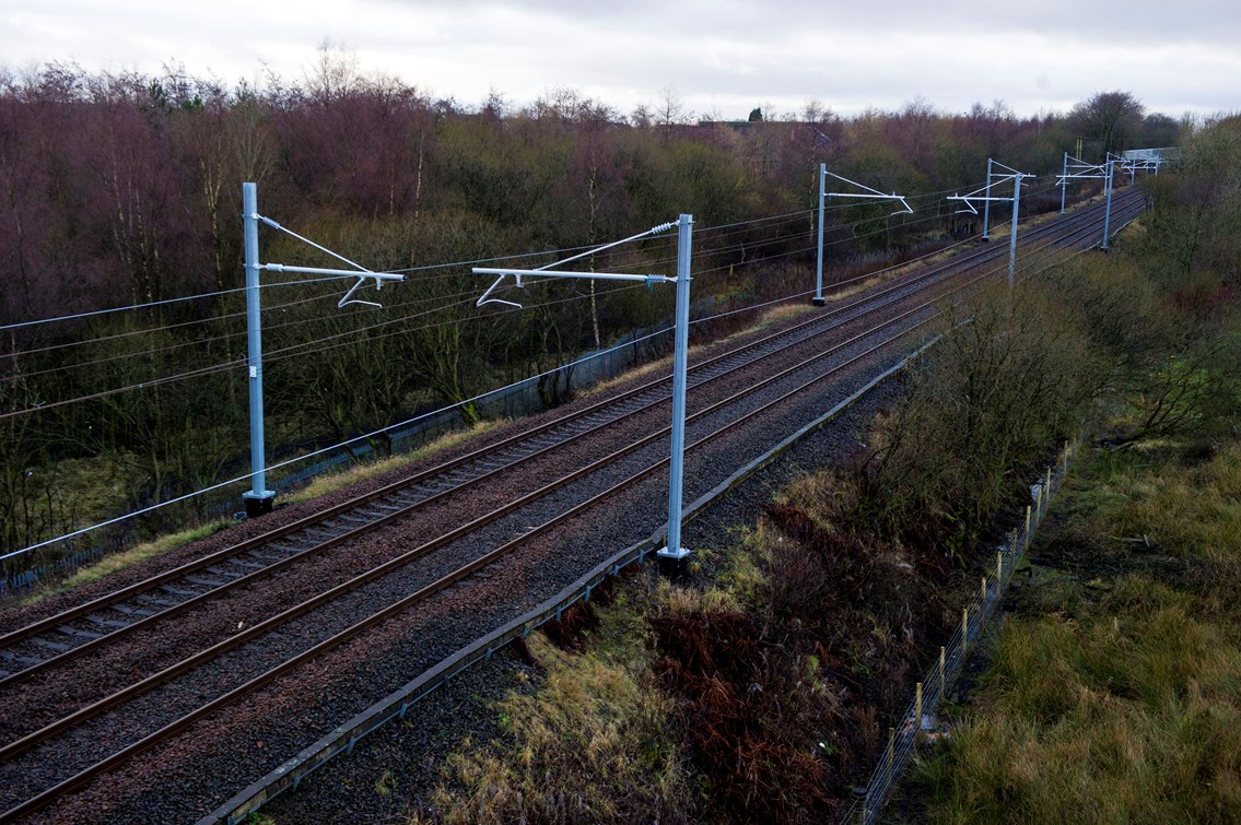 Carillion previously delivered electrifcation work for Network Rail: Electrification will enable the introduction of faster more resilient services