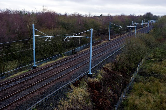 Carillion previously delivered electrifcation work for Network Rail