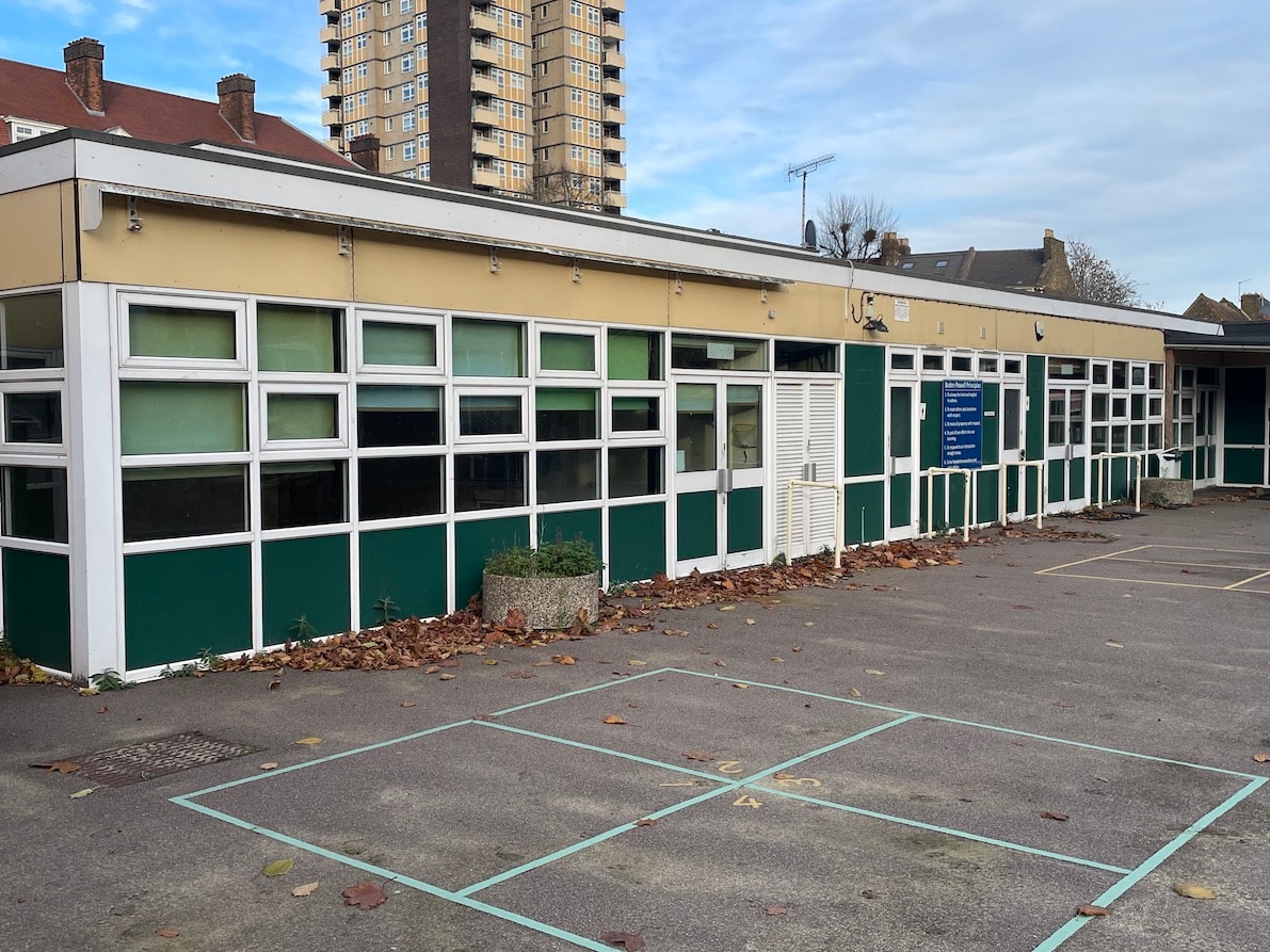 A photo of the former Baden Powell Primary School