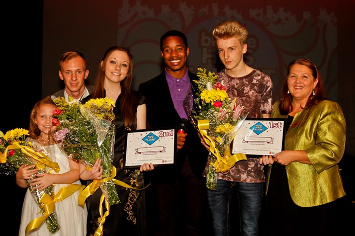 Young performers get ready to impress the judges in the Breeze has Talent final : 2014winners.jpg