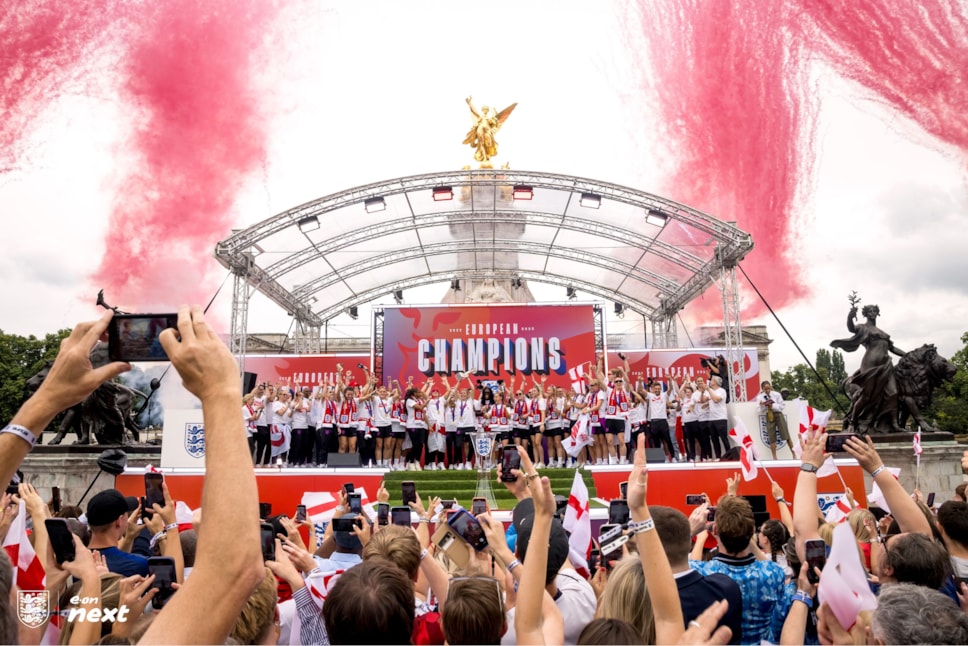 Lionesses' Euros 2025 Celebration