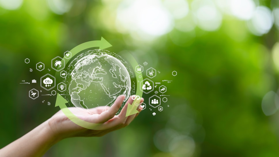 Climate change stock image