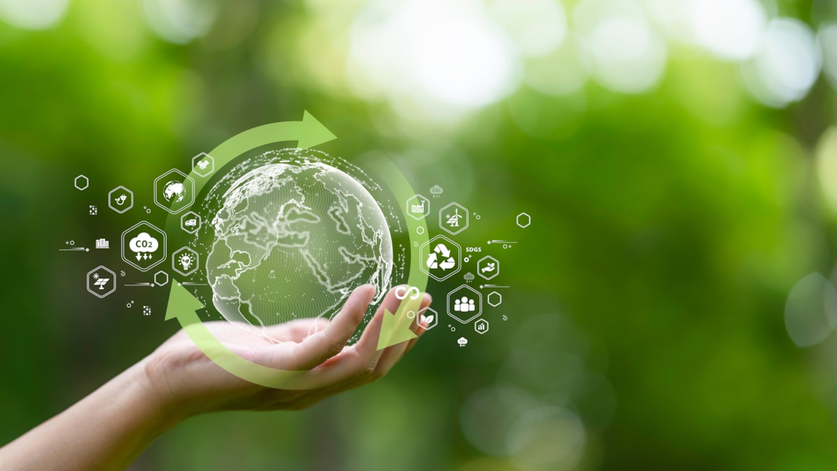 Climate change stock image