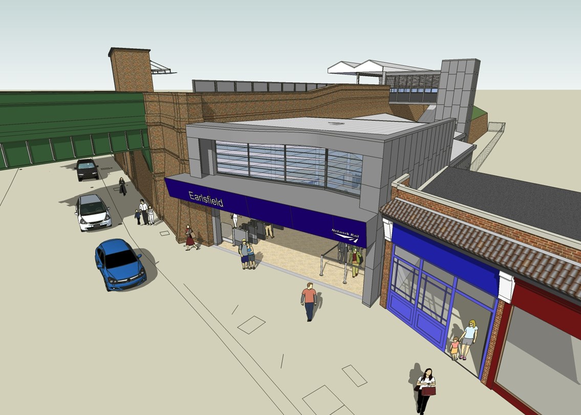 Earlsfield Station: Artist's impressions of how Earlsfield station will look following a major revamp to improve access and facilities