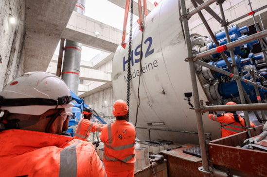 TBM Madeleine shield being assembled in OOC Box