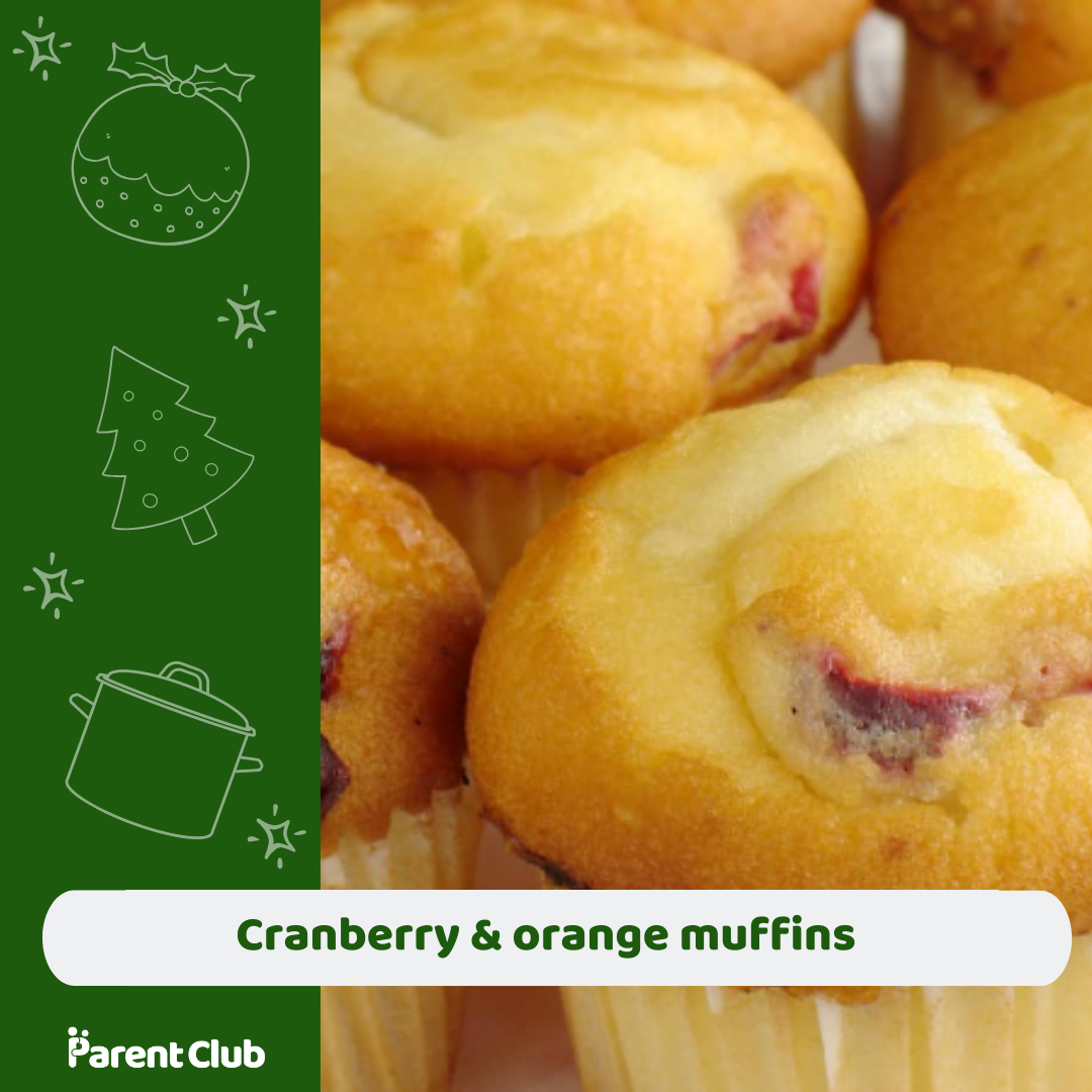 Social Static - 1x1 - Cranberry & Orange Muffins - Festive Eating on a Budget - Winter Wellbeing