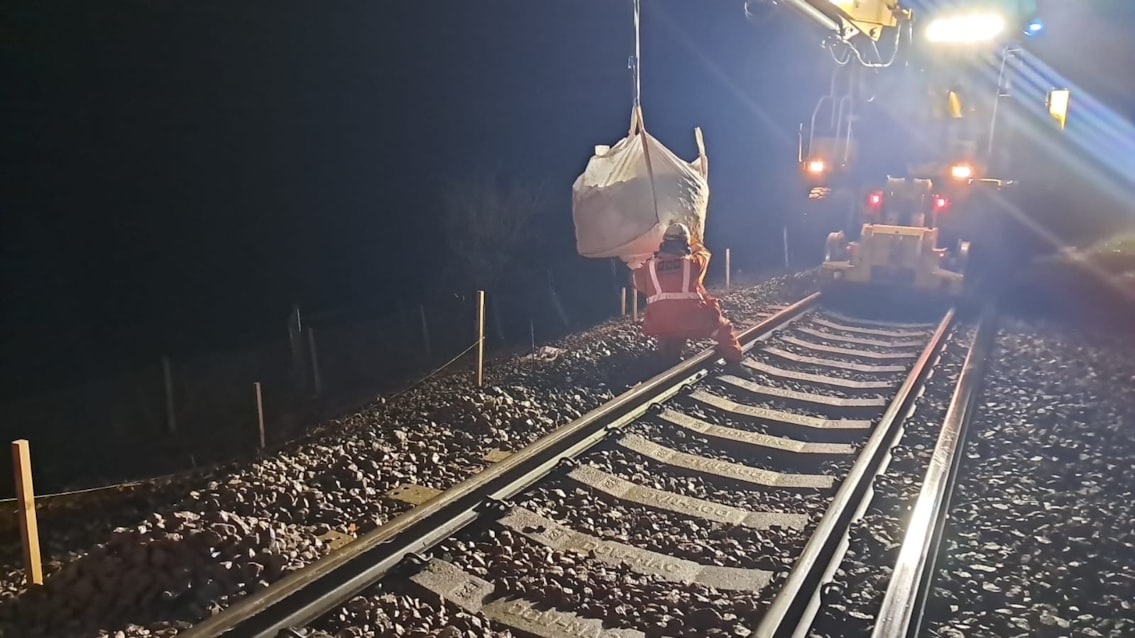 Lymington landslip rectification works 2