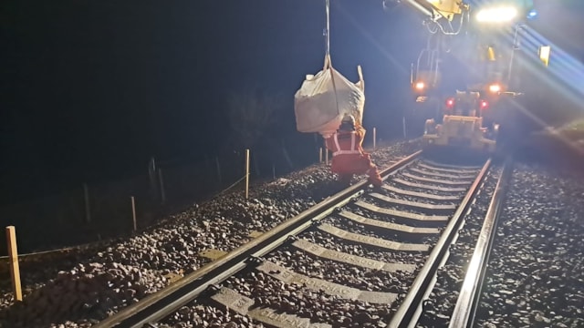 Lymington landslip rectification works 2: Lymington landslip rectification works 2