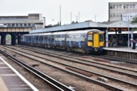 TEN DAYS TO GO: Hastings line passengers advised to plan ahead this October school half term as buses replace trains for nine days: A Southeastern service at Tonbridge station