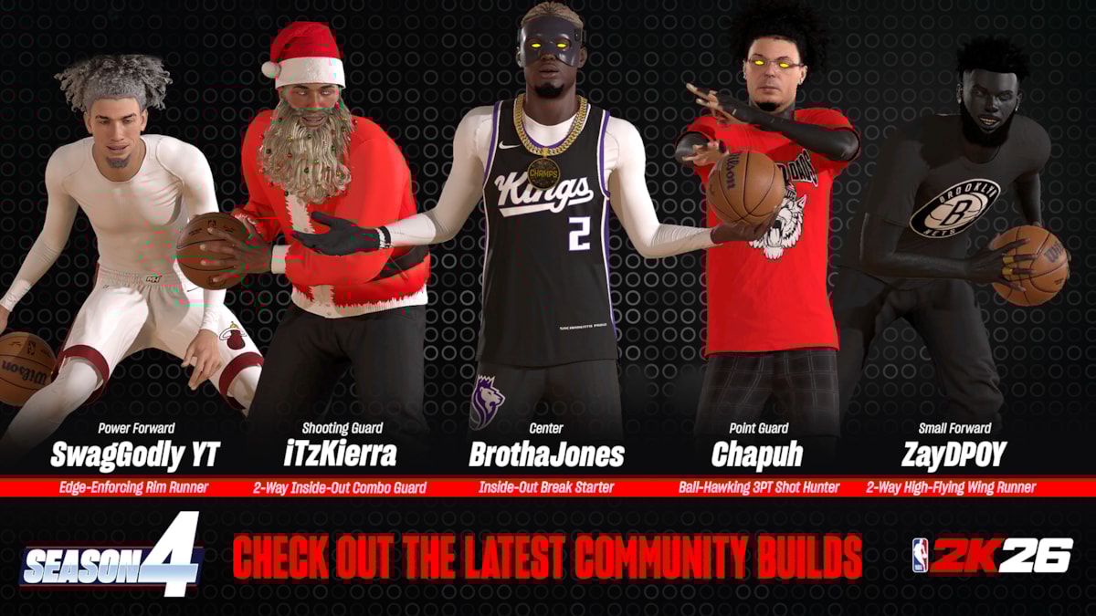 NBA 2K26 Season 4 Community Build