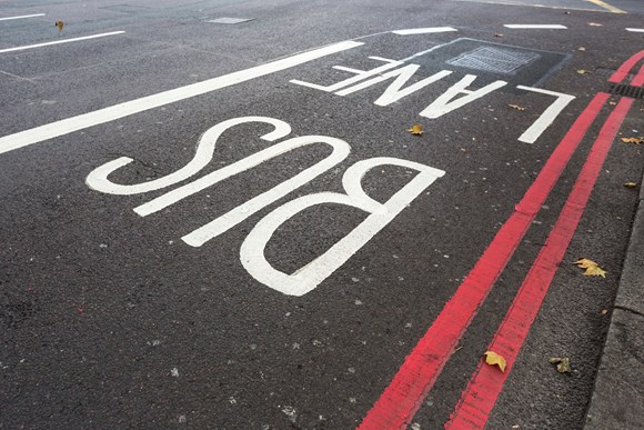 TfL Image - Bus lane