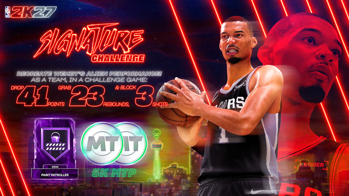 NBA 2K27 Season 1 Signature Challenge