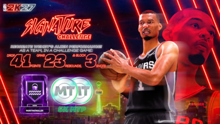 NBA 2K27 Season 1 Signature Challenge