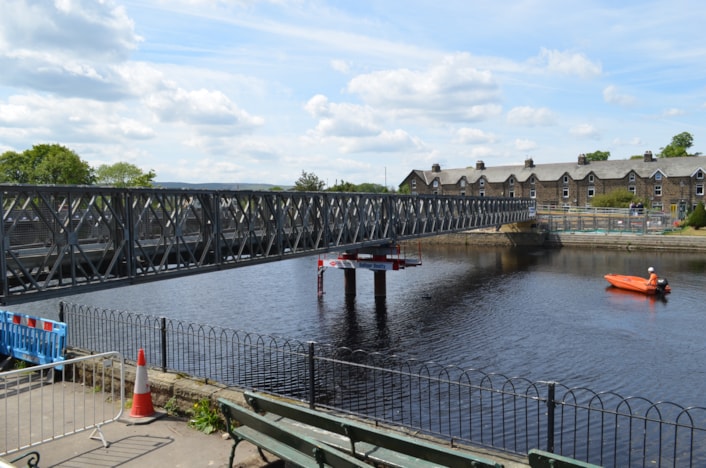 Otley temporary footway opening May 2025: Otley temporary footway opening May 2025