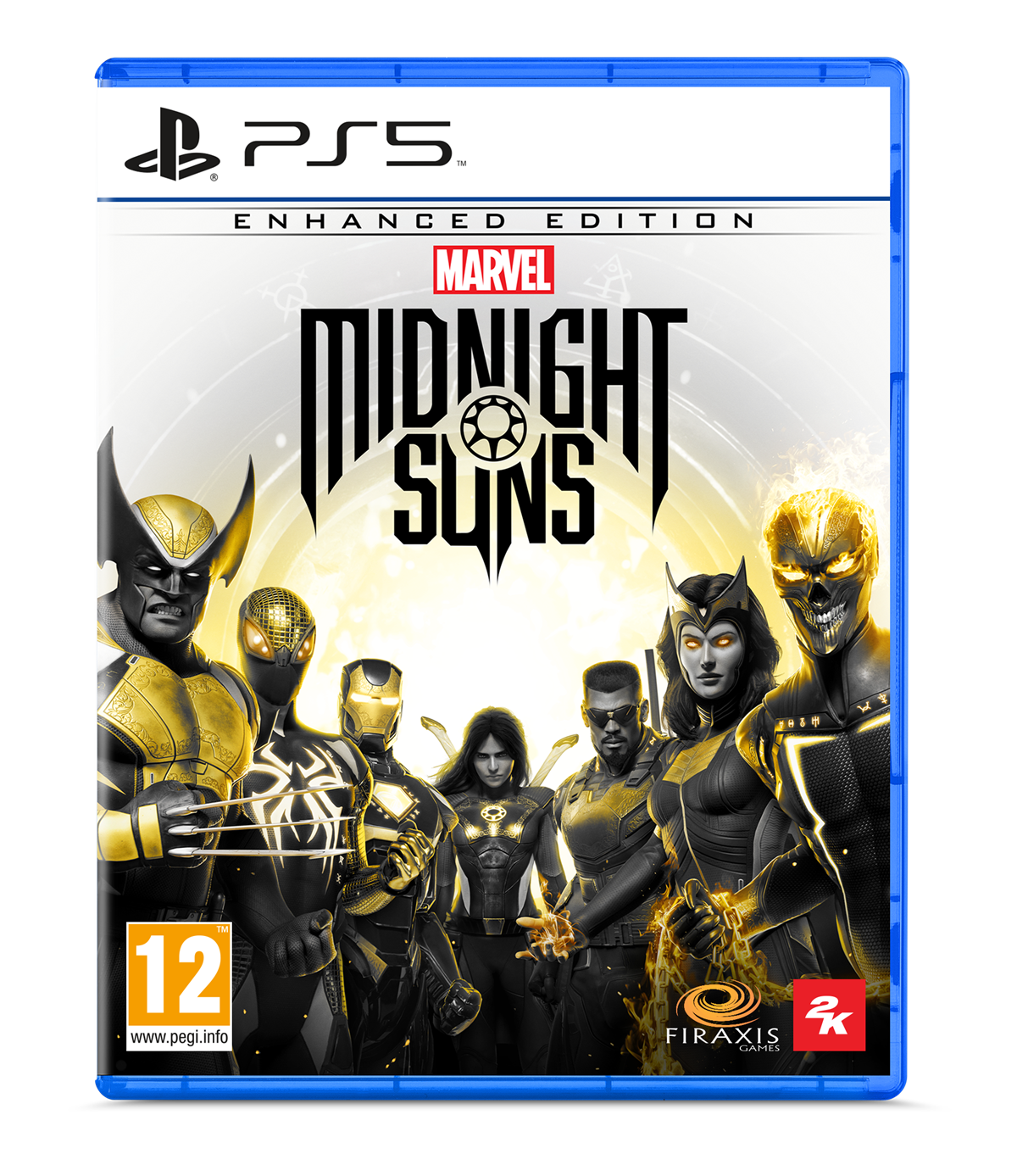 2K Marvel's Midnight Suns Enhanced Edition Packaging PlayStation 5 2D