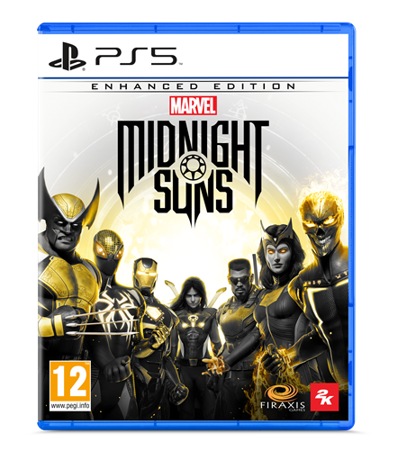 2K Marvel's Midnight Suns  Enhanced Edition Packaging PlayStation 5 2D