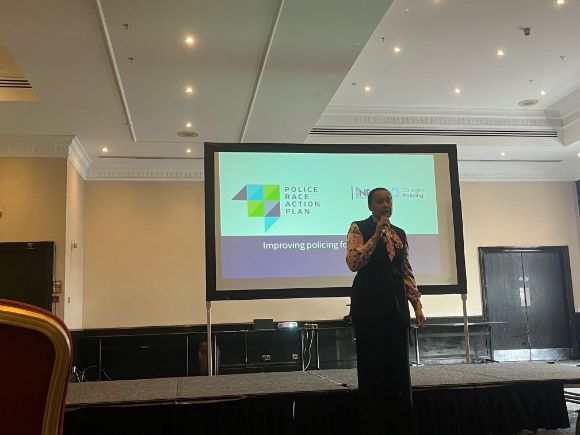 Alison Heydari addresses the national community reference group