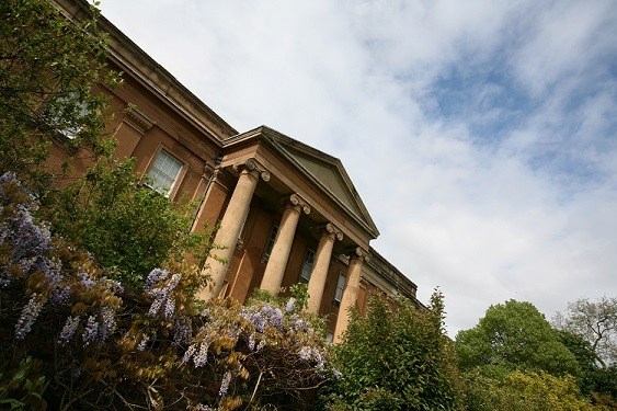 Himley Hall in spring