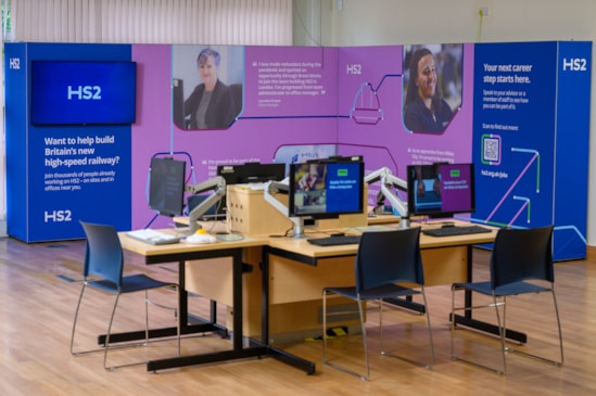 Inside the new HS2 Recruitment Hub at Acton Job CentrePlus: Inside the new HS2 Recruitment Hub at Acton Job CentrePlus