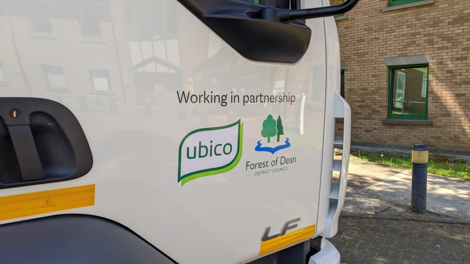 Logos on vehicle