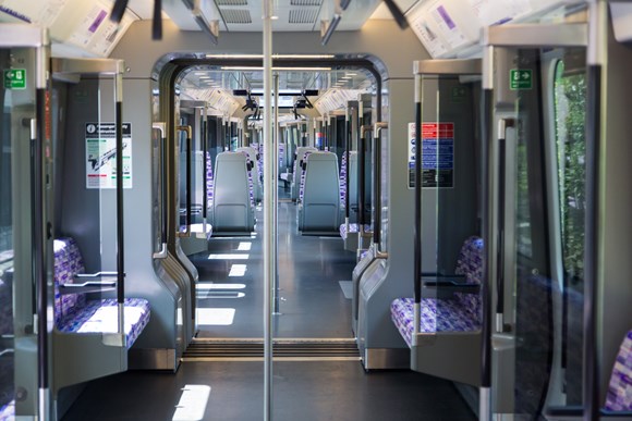TfL Image - Elizabeth line train interior