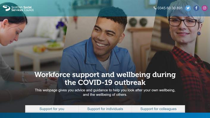 Workforce support and wellbeing  (image)