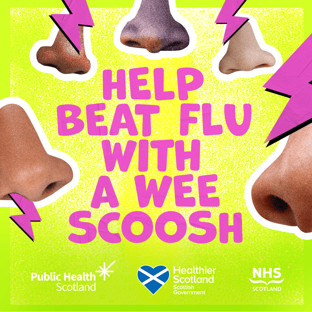 Child Flu  help beat flu with a wee scoosh (1 1)