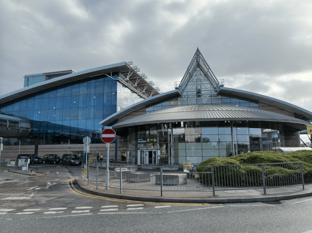 Manchester Airport Station building