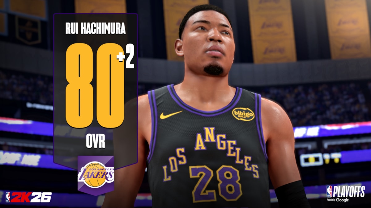 NBA 2K26 Ratings 10 - Rui Hachimura Horizontal