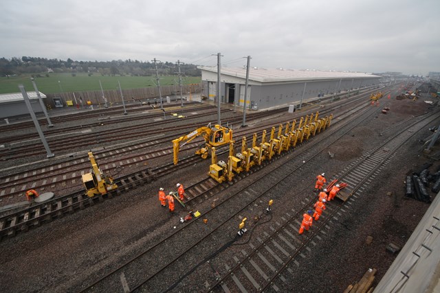 Easter works - Reading station