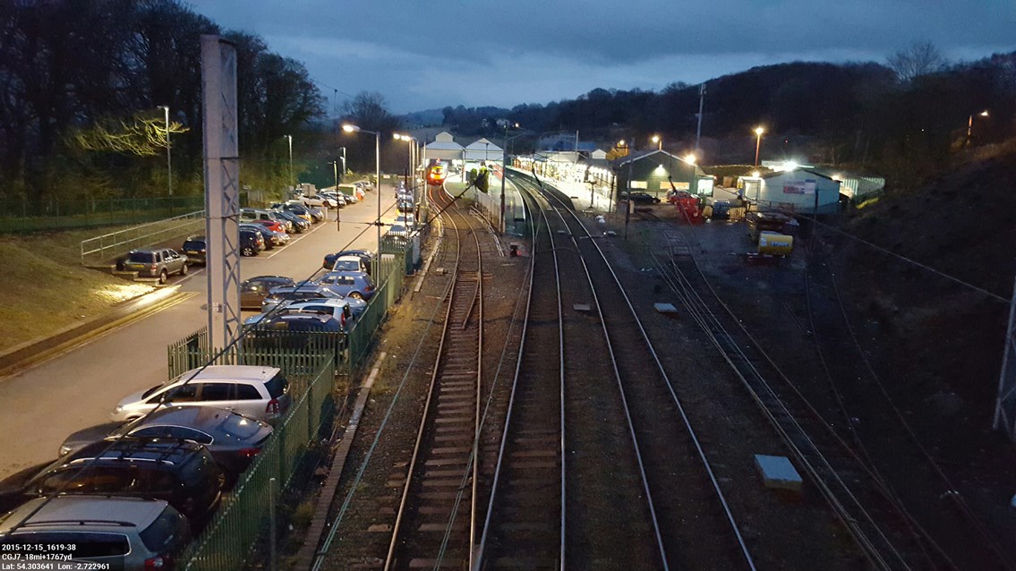 Passengers are being reminded to check before they travel this May bank holiday as Oxenholme gets new railway tracks: Oxenholme station