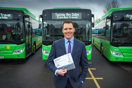 Newport free bus travel - Deputy Minister for Climate Change, Lee Waters